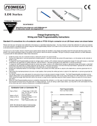 Thumbnail of document Manual - LDI-619 LVIT Linear Position Sensors